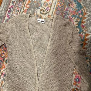 Open front cardigan
